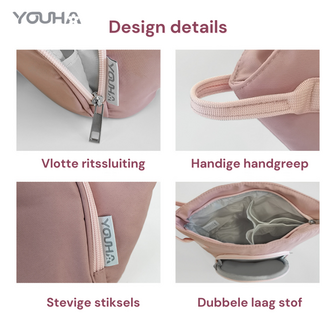 Youha - Luxe kolftas - Roze
