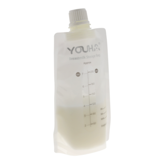 Moedermelk bewaarzakjes met afsluitdop (40 stuks)