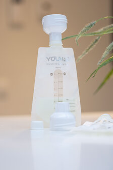 Moedermelk bewaarzakjes met afsluitdop (40 stuks)