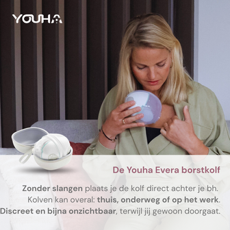 Youha Evera - Dubbelzijdige borstkolf
