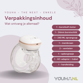 Youha The Ins Next - Enkelzijdige borstkolf