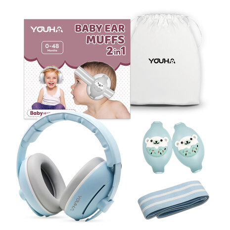 Gehoorbeschermingsset - baby & peuter