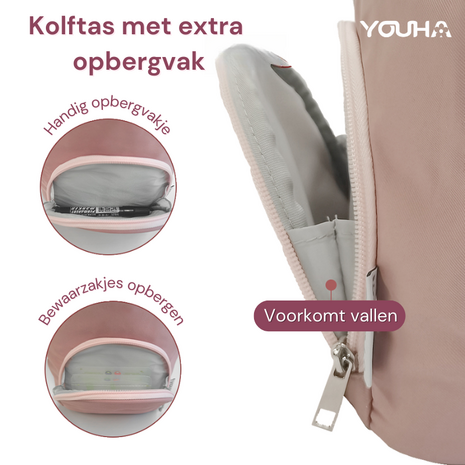 Youha - Luxe kolftas - Roze