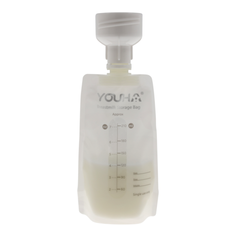 Moedermelk bewaarzakjes met afsluitdop (40 stuks)