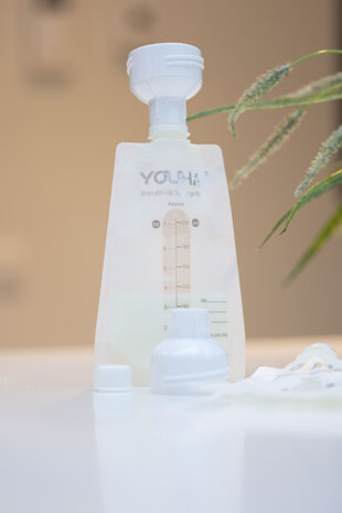 Moedermelk bewaarzakjes met afsluitdop (40 stuks)