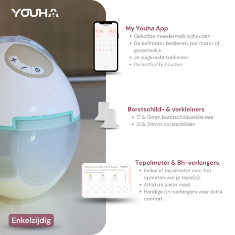 Youha Evera - Enkelzijdige borstkolf