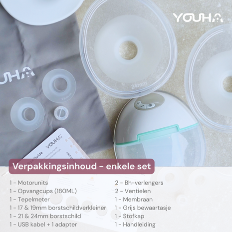 Youha Evera - Enkelzijdige borstkolf
