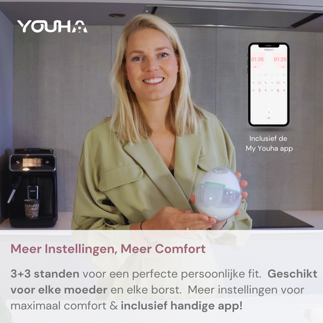 Youha Evera - Dubbelzijdige borstkolf